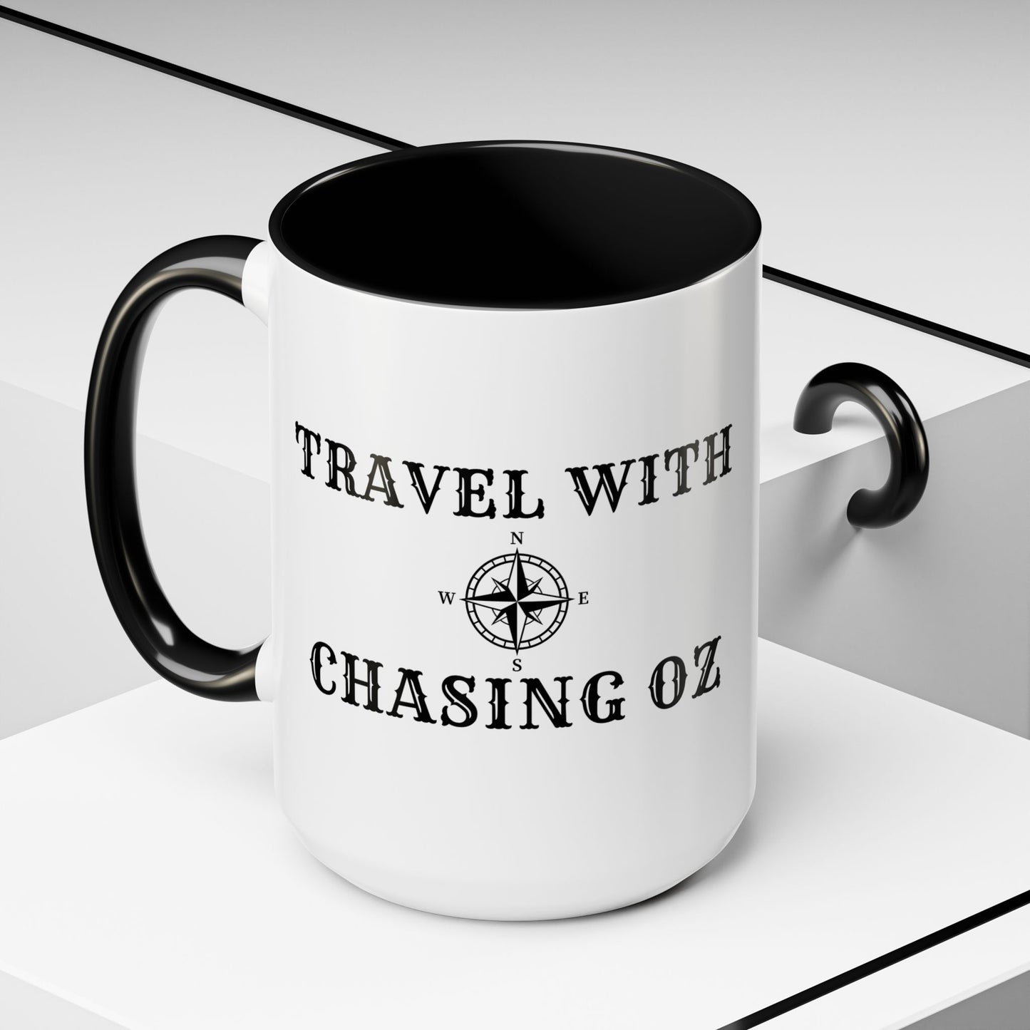 Travel with Chasing Oz - Mug (11 & 15 oz)