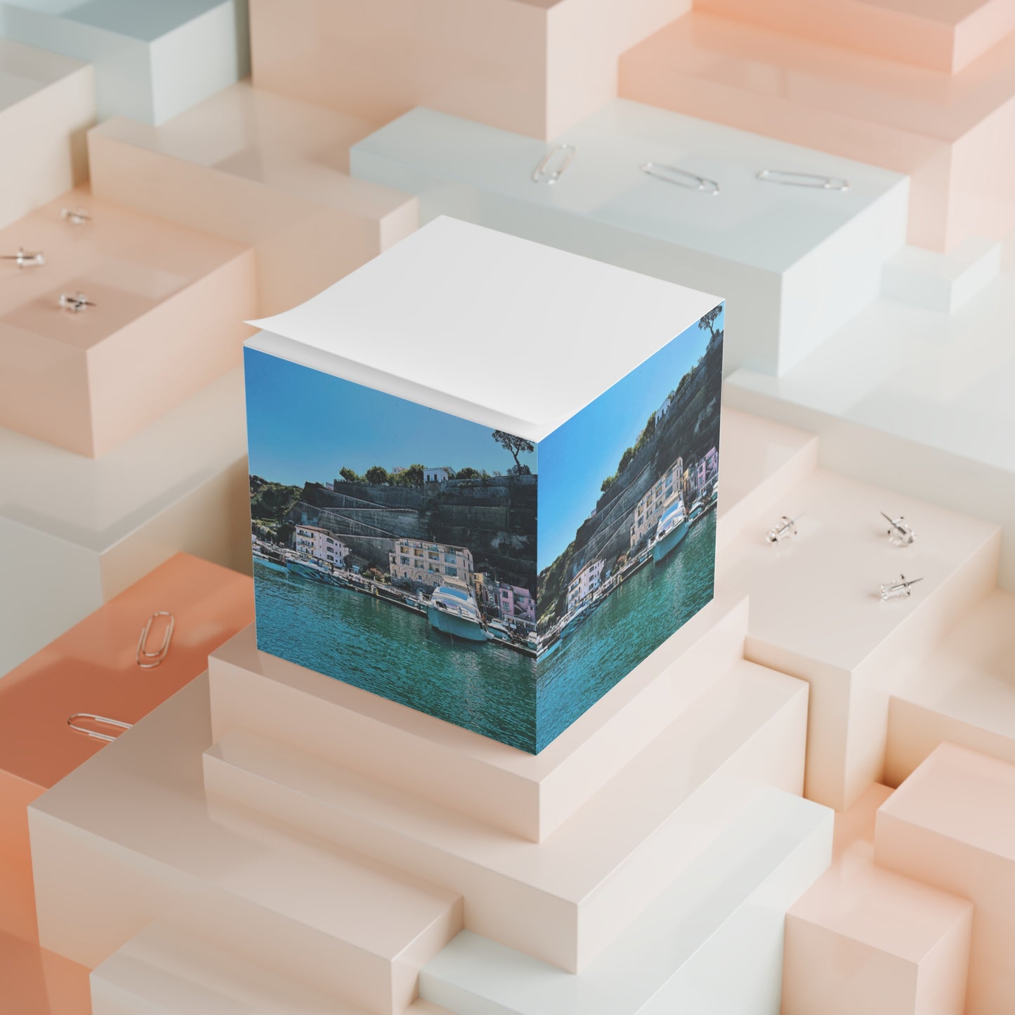 Capri Coastline - Note Cube