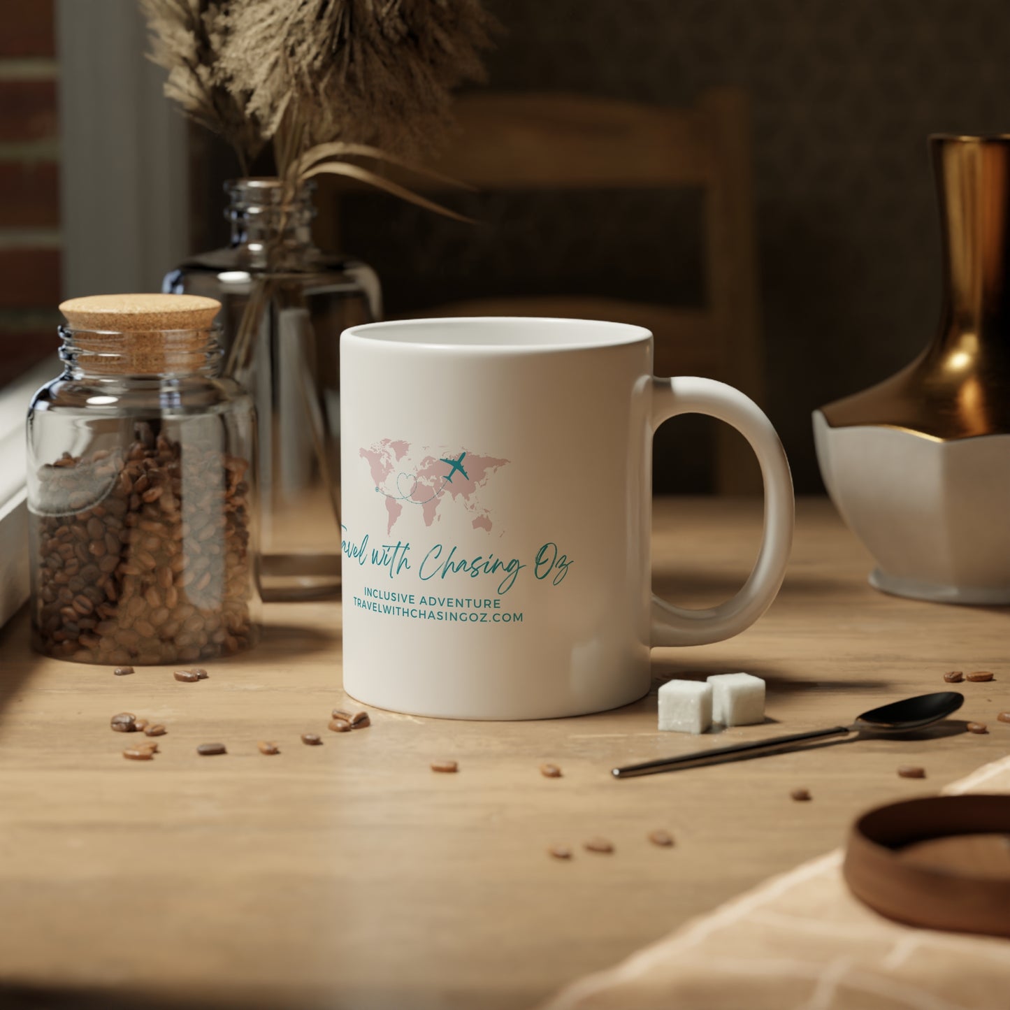 Travel with Chasing Oz- 20oz Jumbo Mug