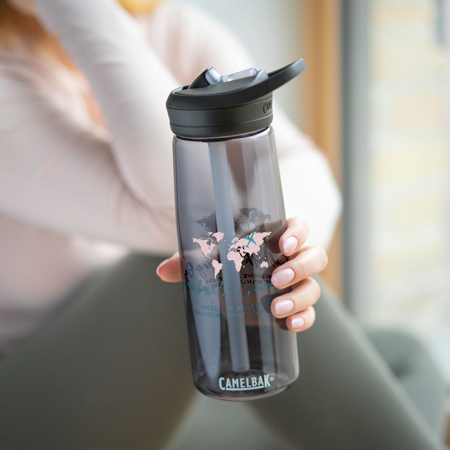 Travel with Chasing Oz - CamelBak Water Bottle
