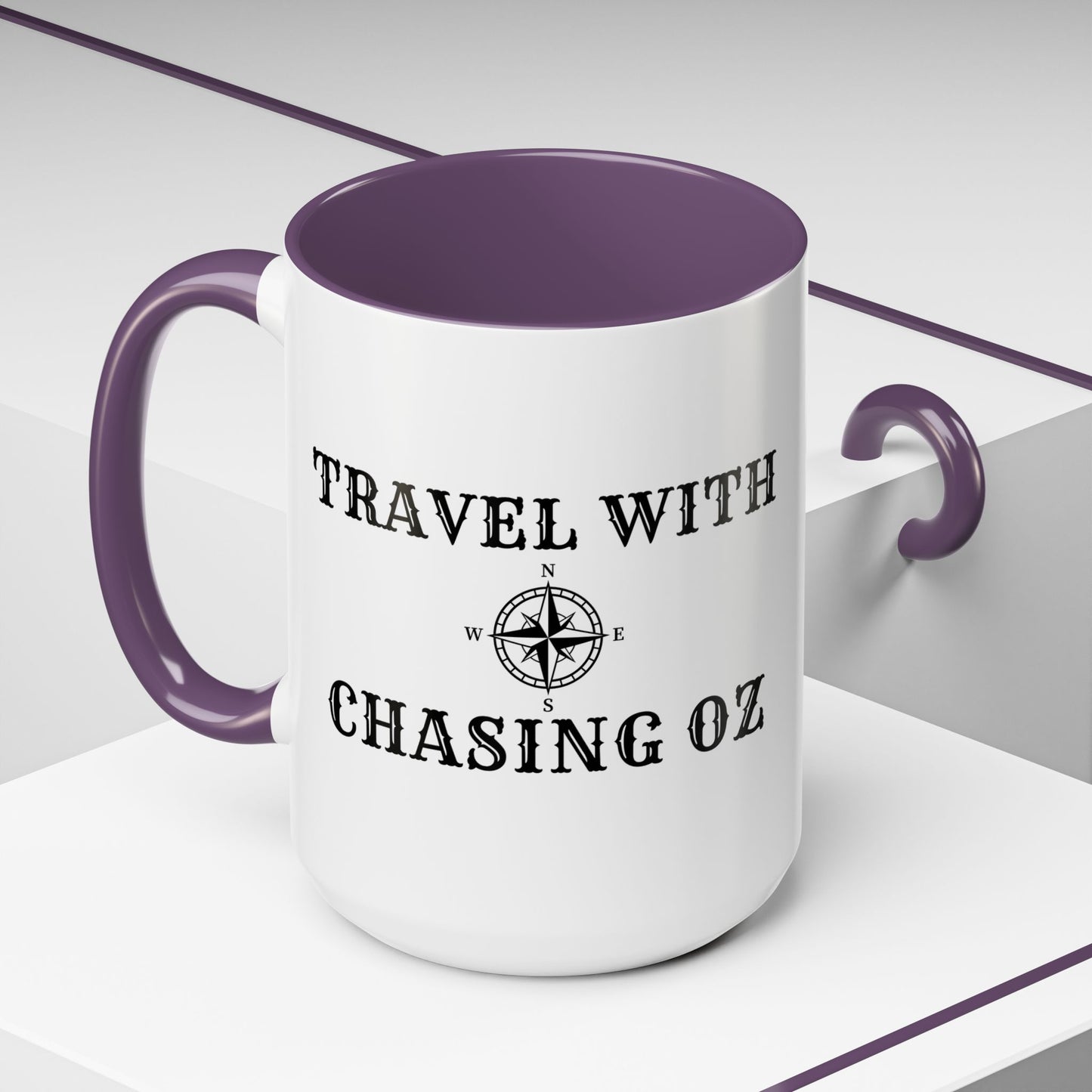 Travel with Chasing Oz - Mug (11 & 15 oz)