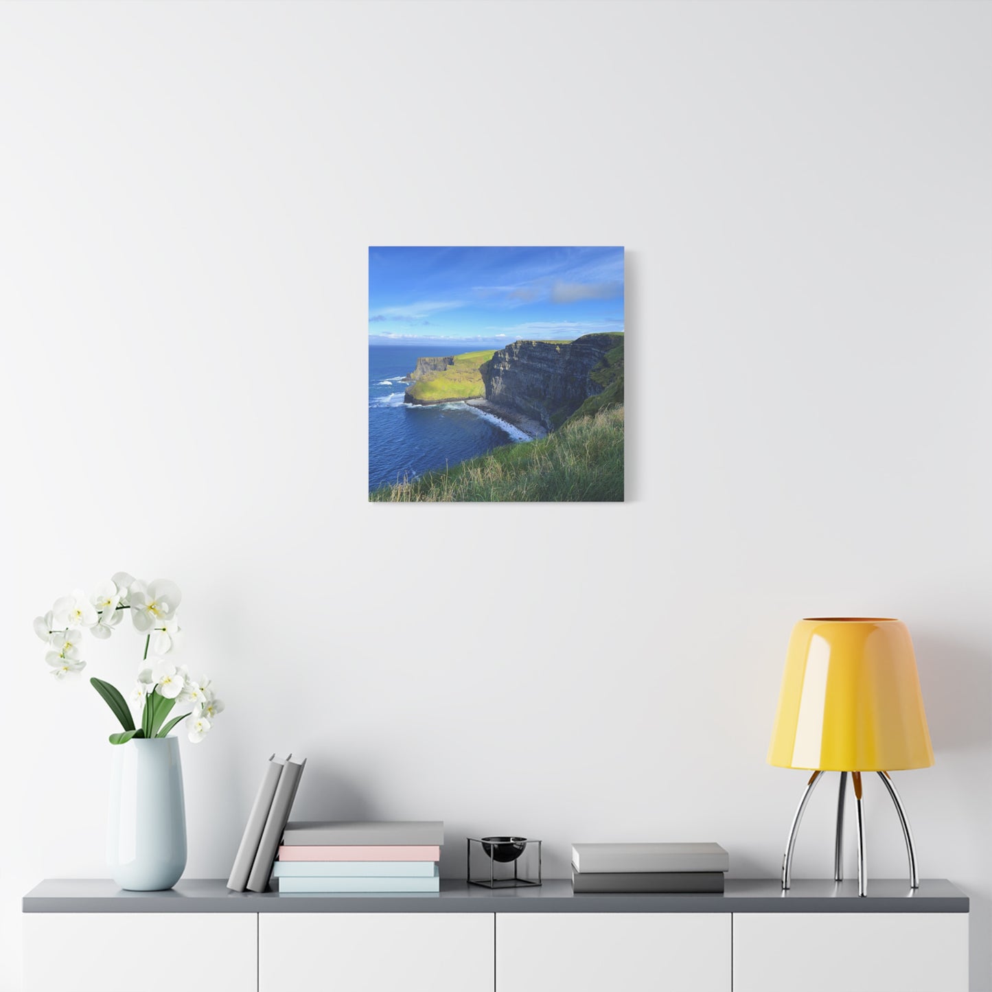 Cliffs of Moher Coastal Scene - Matte Stretched Canvas Print (1.25")