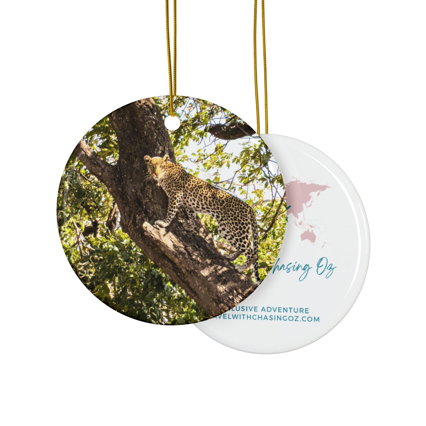 Safari Scenes - Ceramic Ornaments