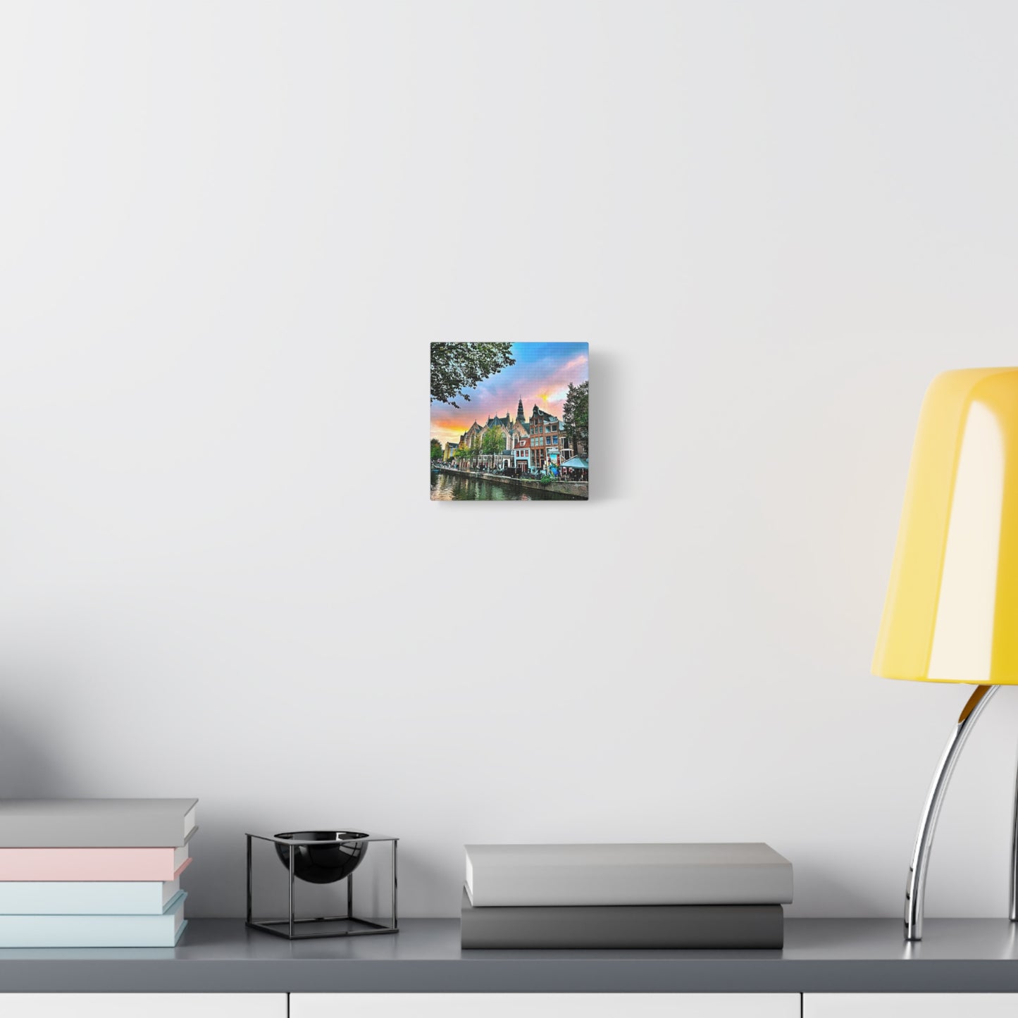 Amsterdam Sunset by Chasing Oz - Stretched Canvas Print
