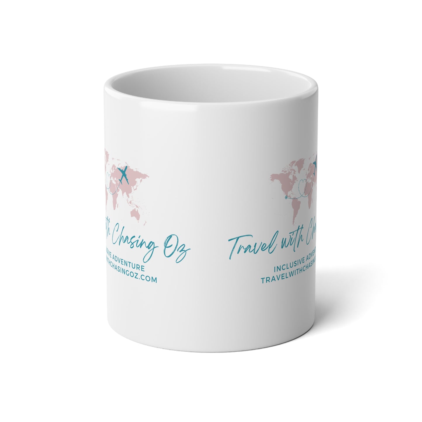 Travel with Chasing Oz- 20oz Jumbo Mug