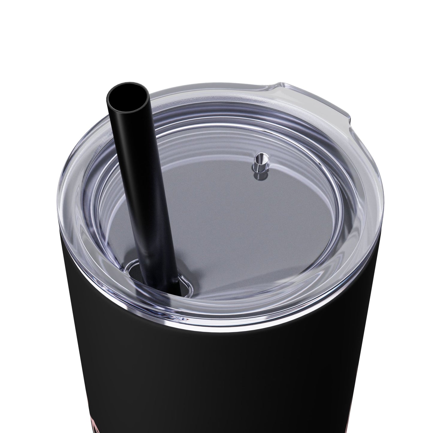 Good Morning - Skinny Tumbler w/Straw 20oz