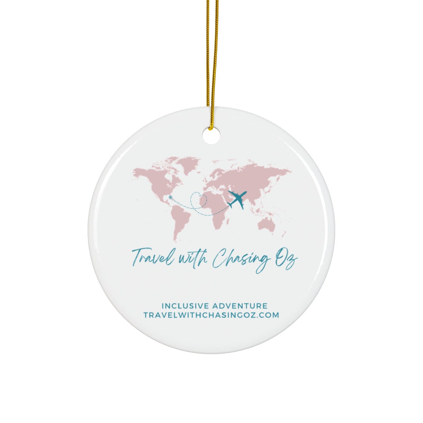 Amsterdam Canal View Sunset - Double-sided Ceramic Ornaments