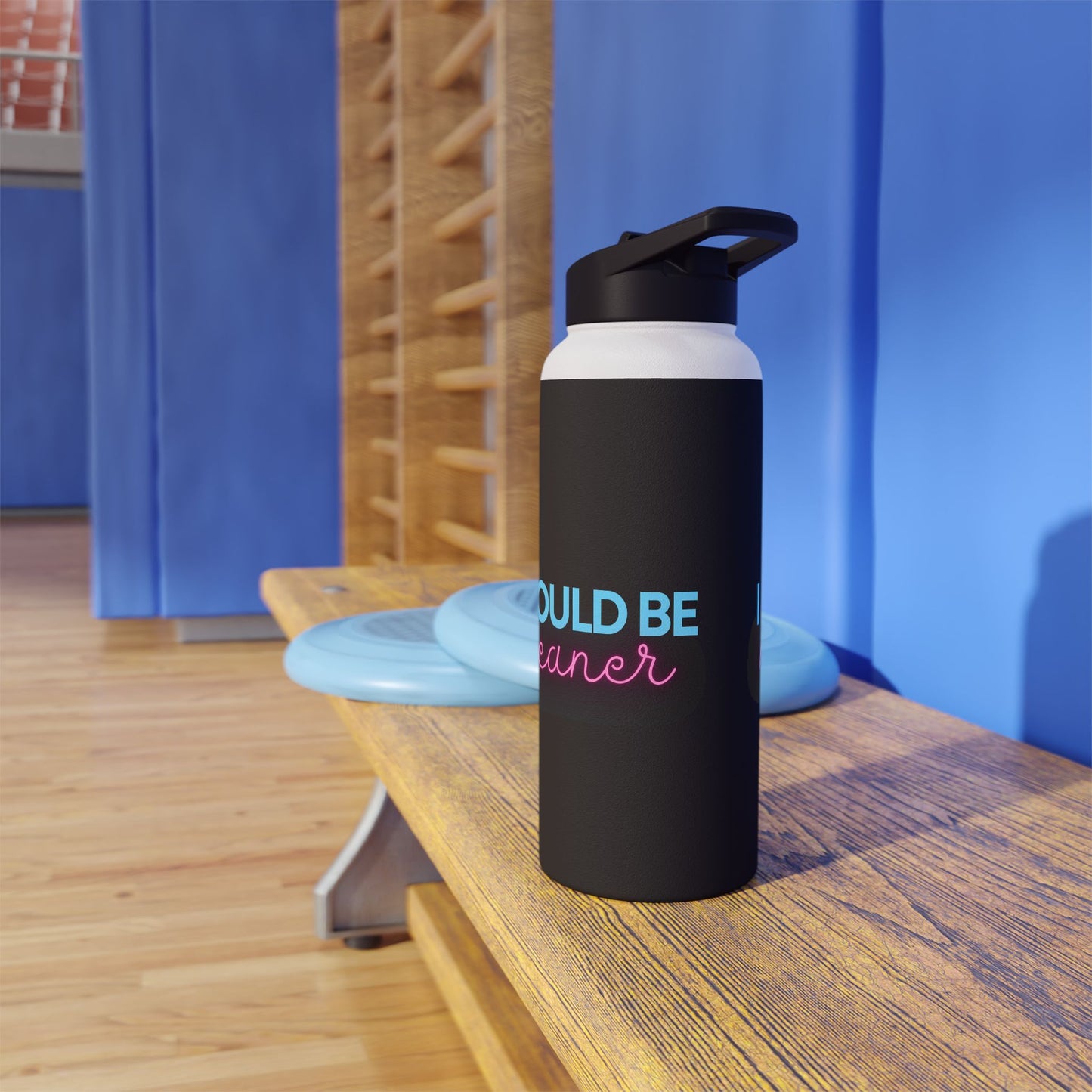 I Could be Meaner - Water Bottle