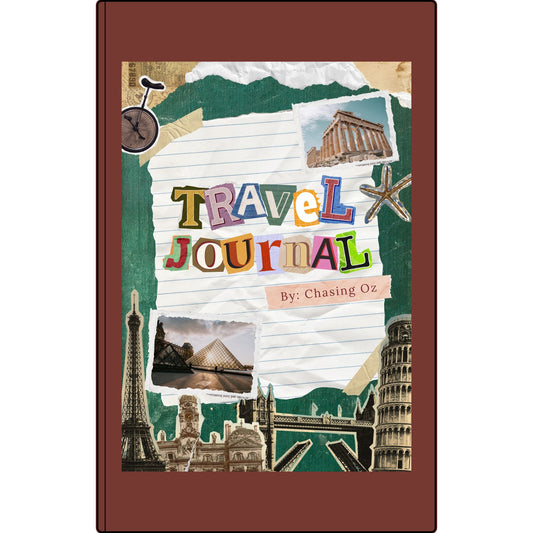 Vegan Leather Chasing Oz Travel Journal