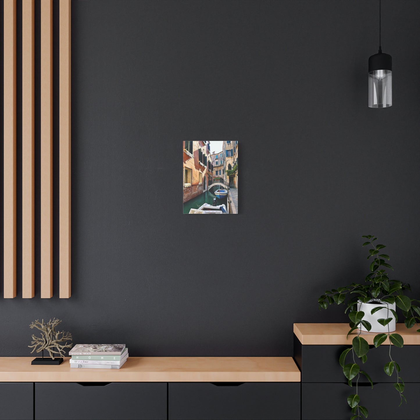 Venetian Canal by Chasing Oz - Canvas Art Print