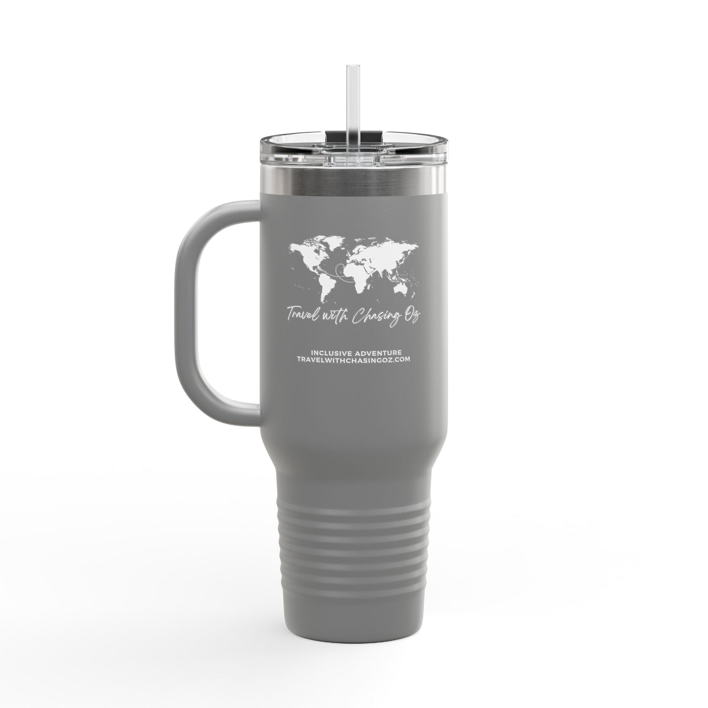 Travel with Chasing Oz - 40 oz Insulated Travel Mug