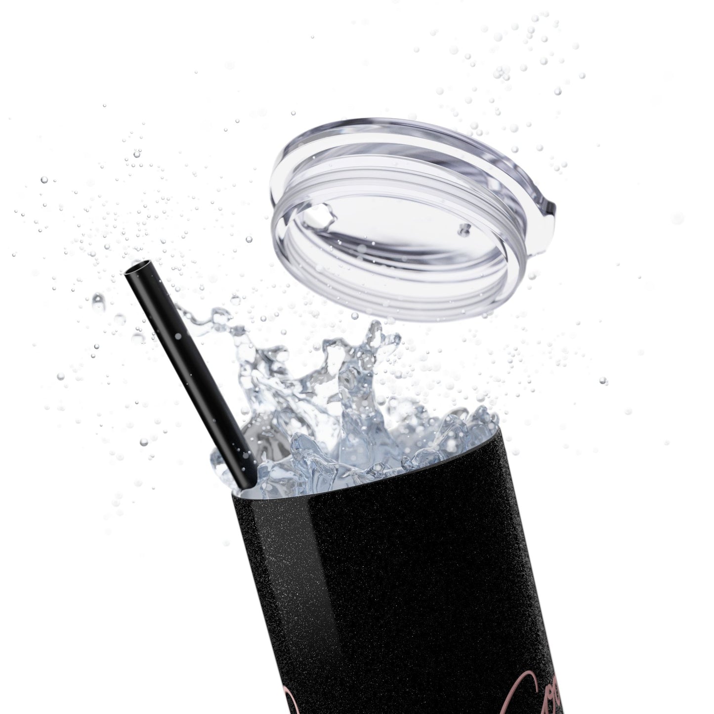 Good Morning - Skinny Tumbler w/Straw 20oz