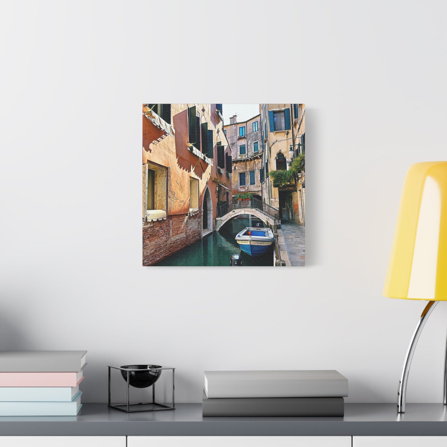 Venetian Canal by Chasing Oz - Canvas Art Print
