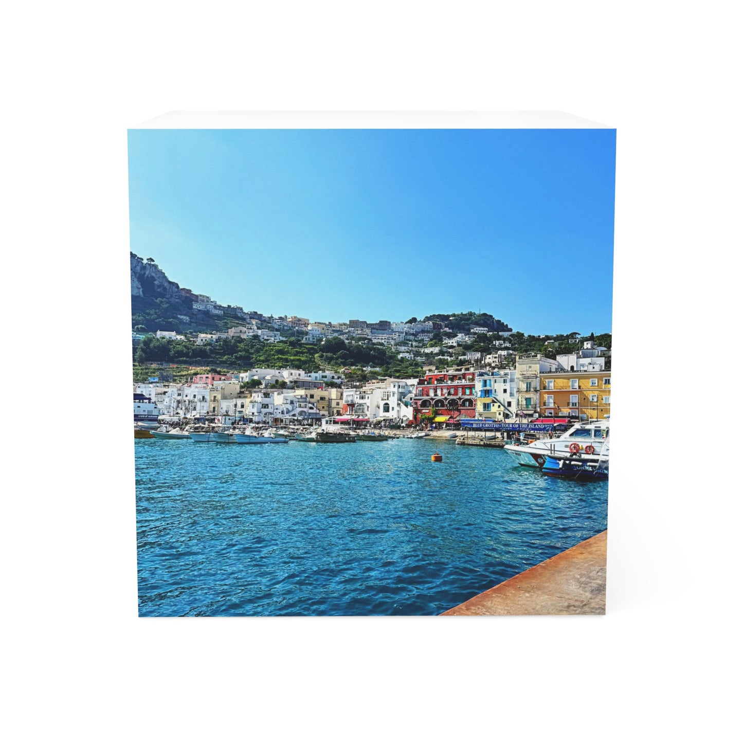 Capri Coastline - Note Cube