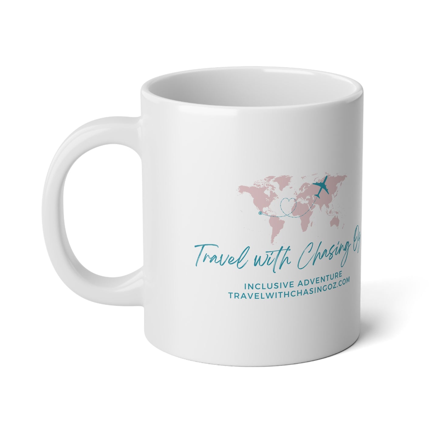 Travel with Chasing Oz- 20oz Jumbo Mug
