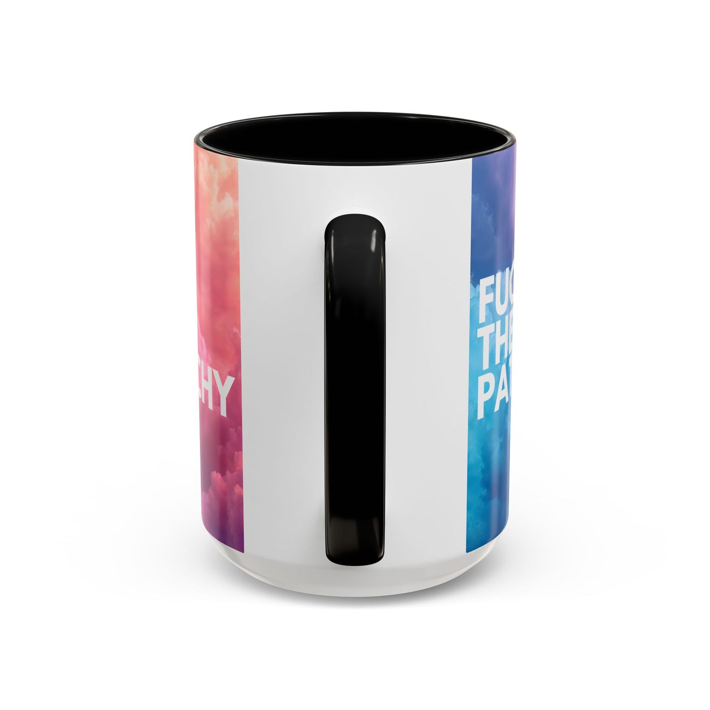 F the Patriarchy - Accent Coffee Mug
