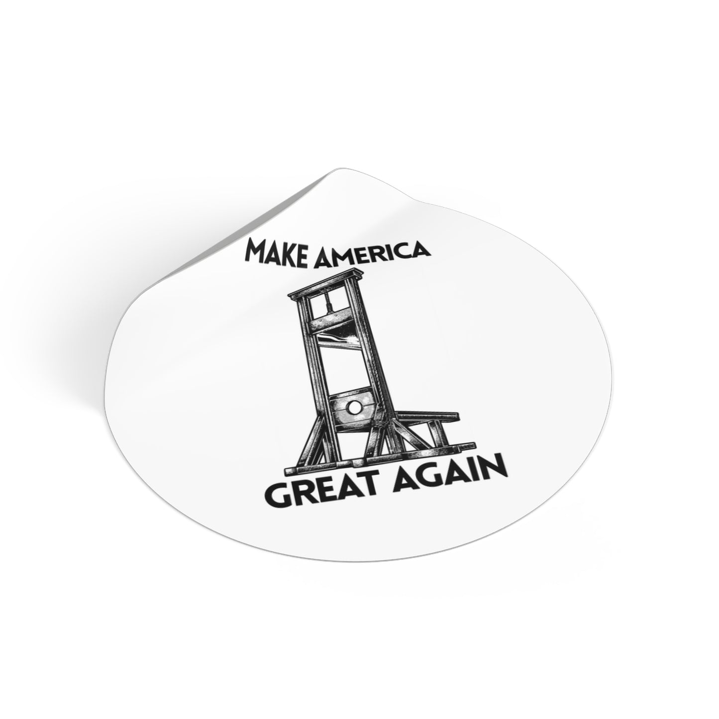 MAGA LOLZ - Round Vinyl Sticker