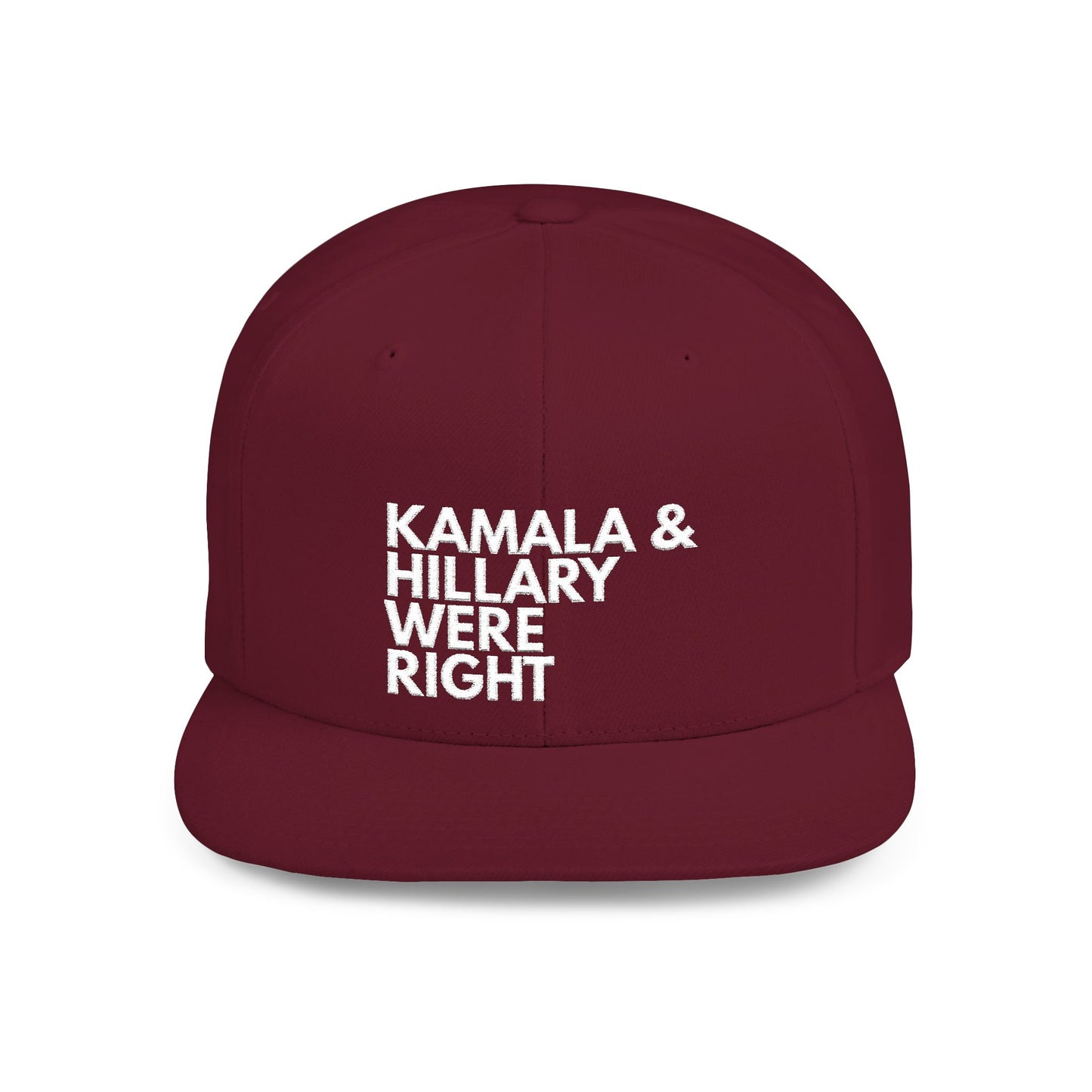 Believe Women - Flat Bill Snapback Hat