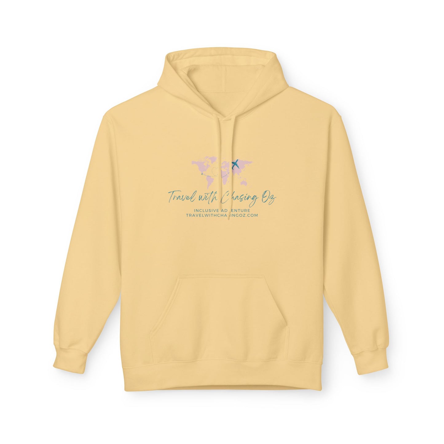 Travel with Chasing Oz - Softstyle Fleece Hoodie