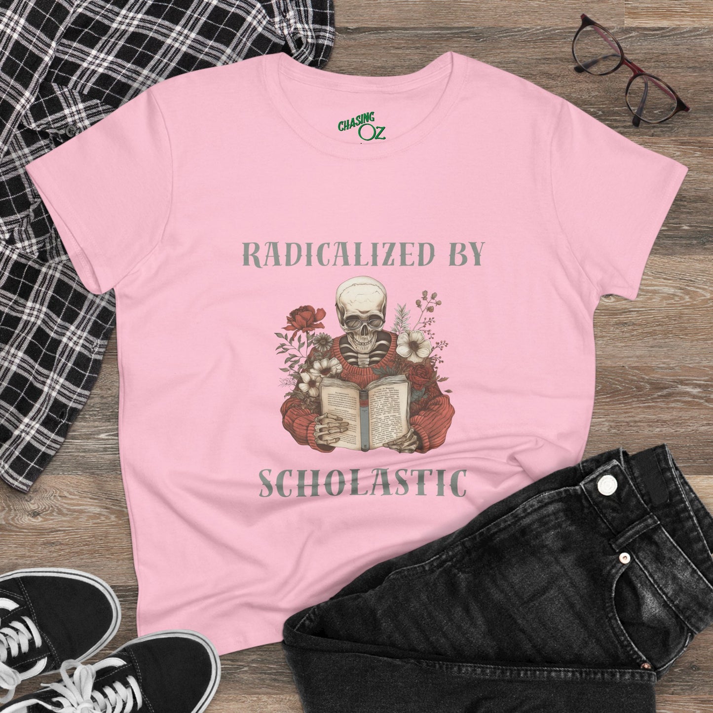 Radicalized by Scholastic - Women's Fitted Tee