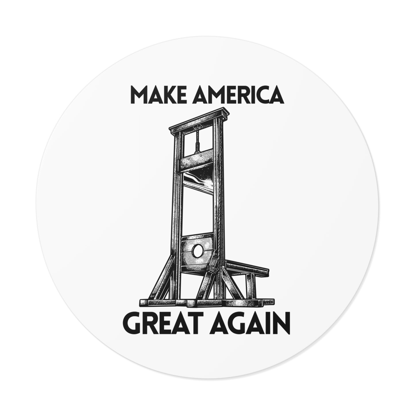 MAGA LOLZ - Round Vinyl Sticker