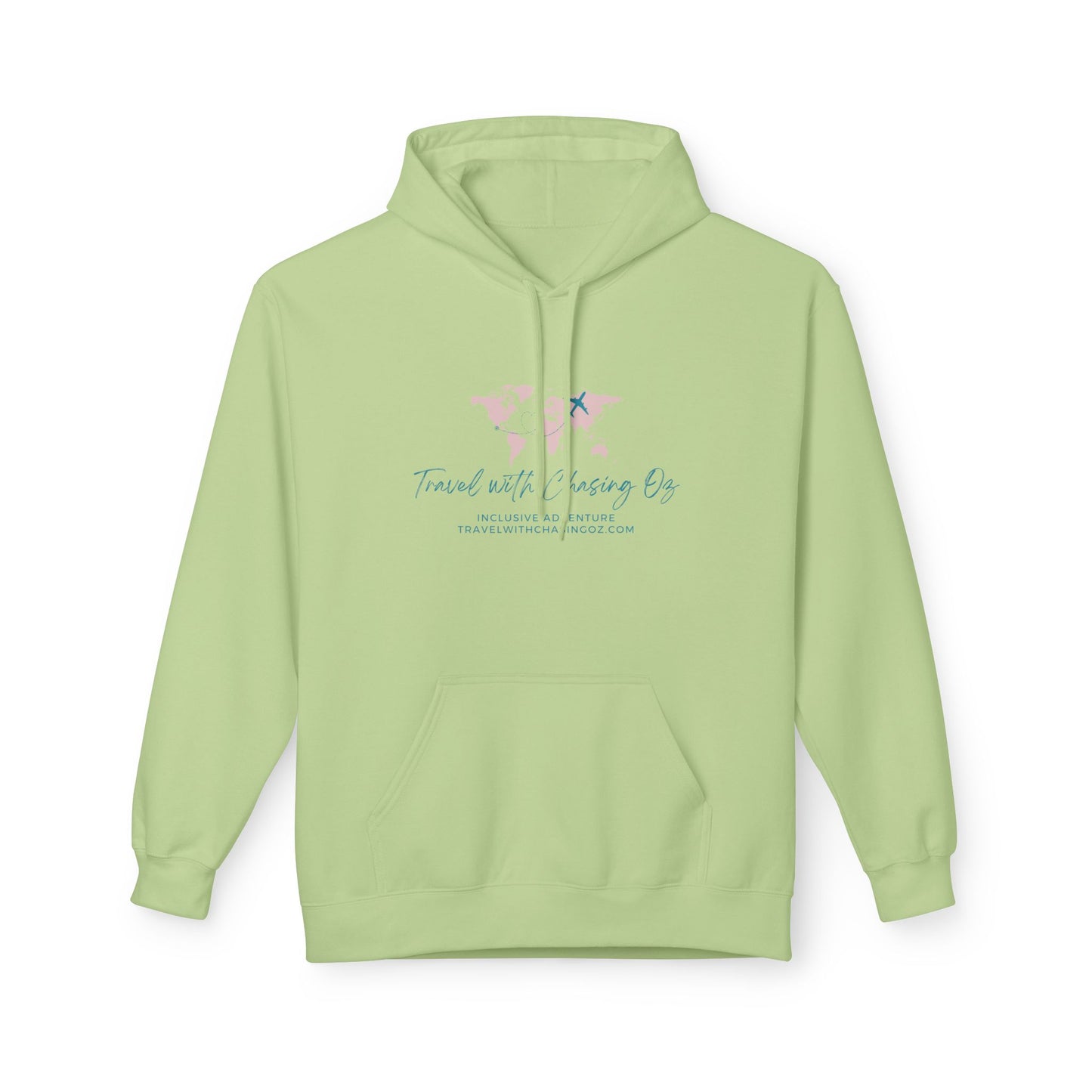 Travel with Chasing Oz - Softstyle Fleece Hoodie