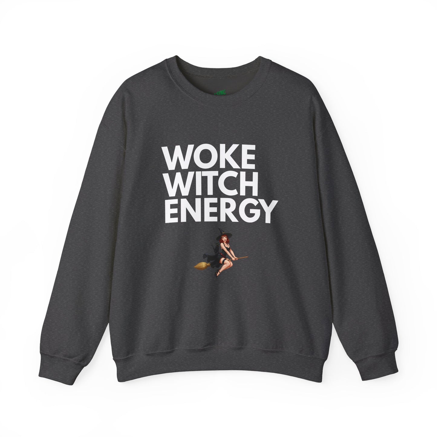 Woke Witch Energy - Crewneck Sweatshirt