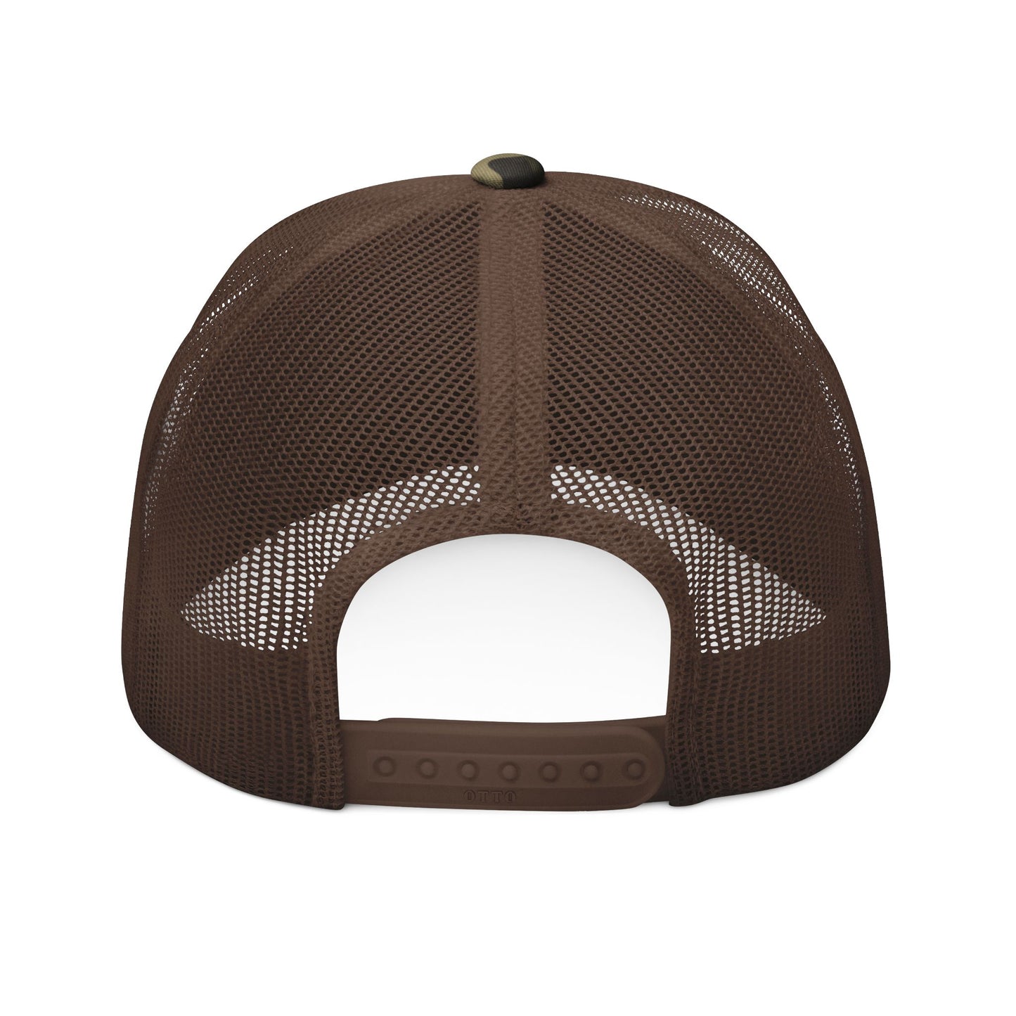Make Nazis Afraid Again - Embroidered Camouflage Trucker Hat