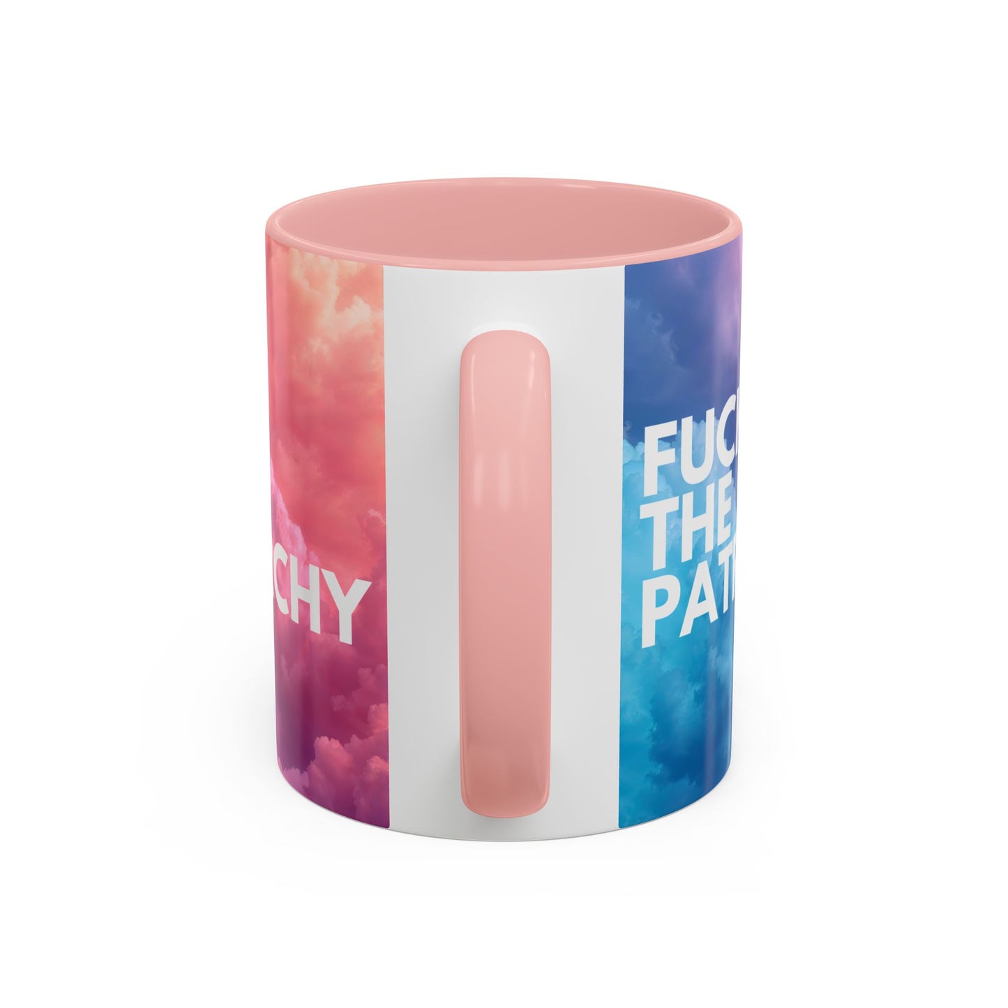 F the Patriarchy - Accent Coffee Mug