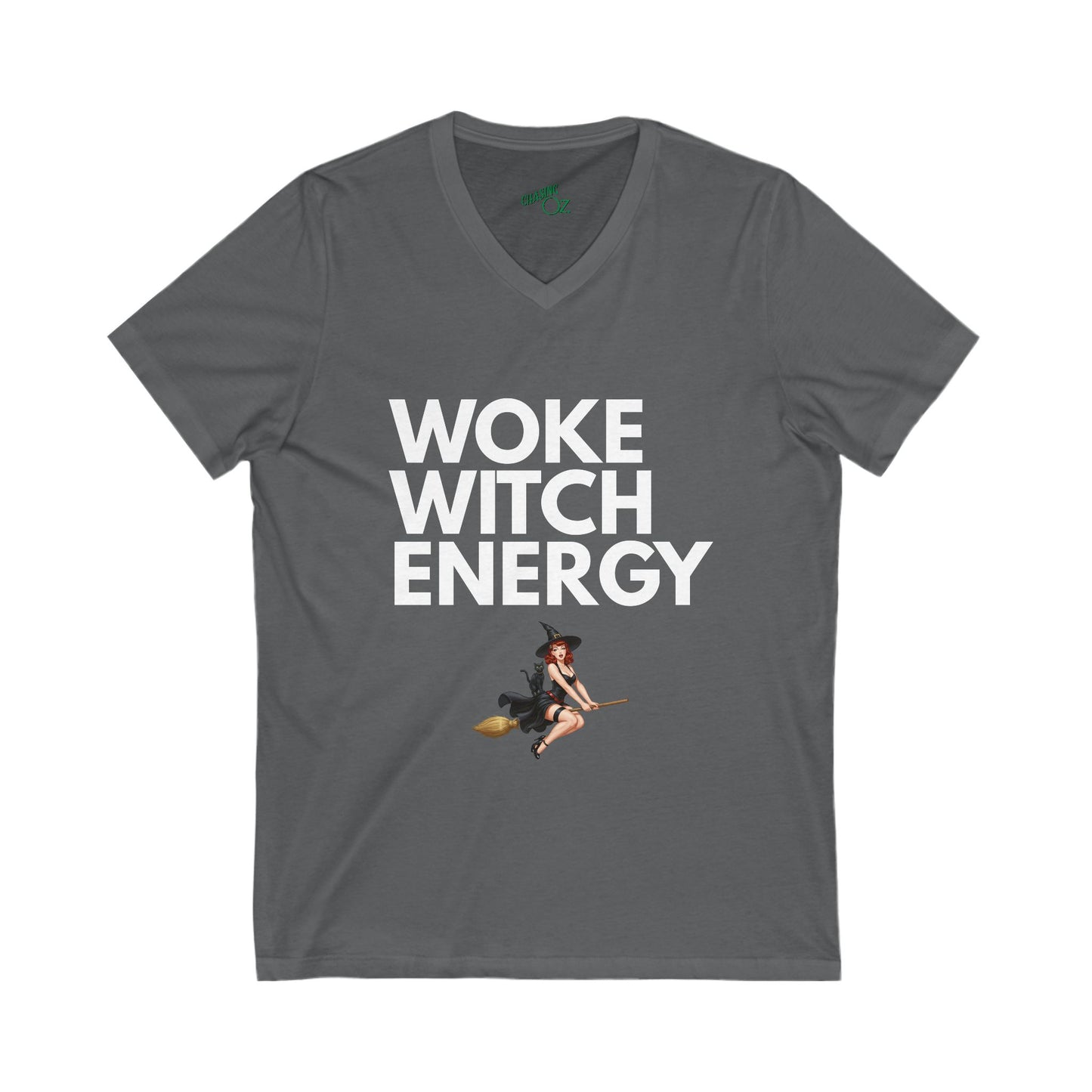 Woke Witch Energy - V-Neck Tee