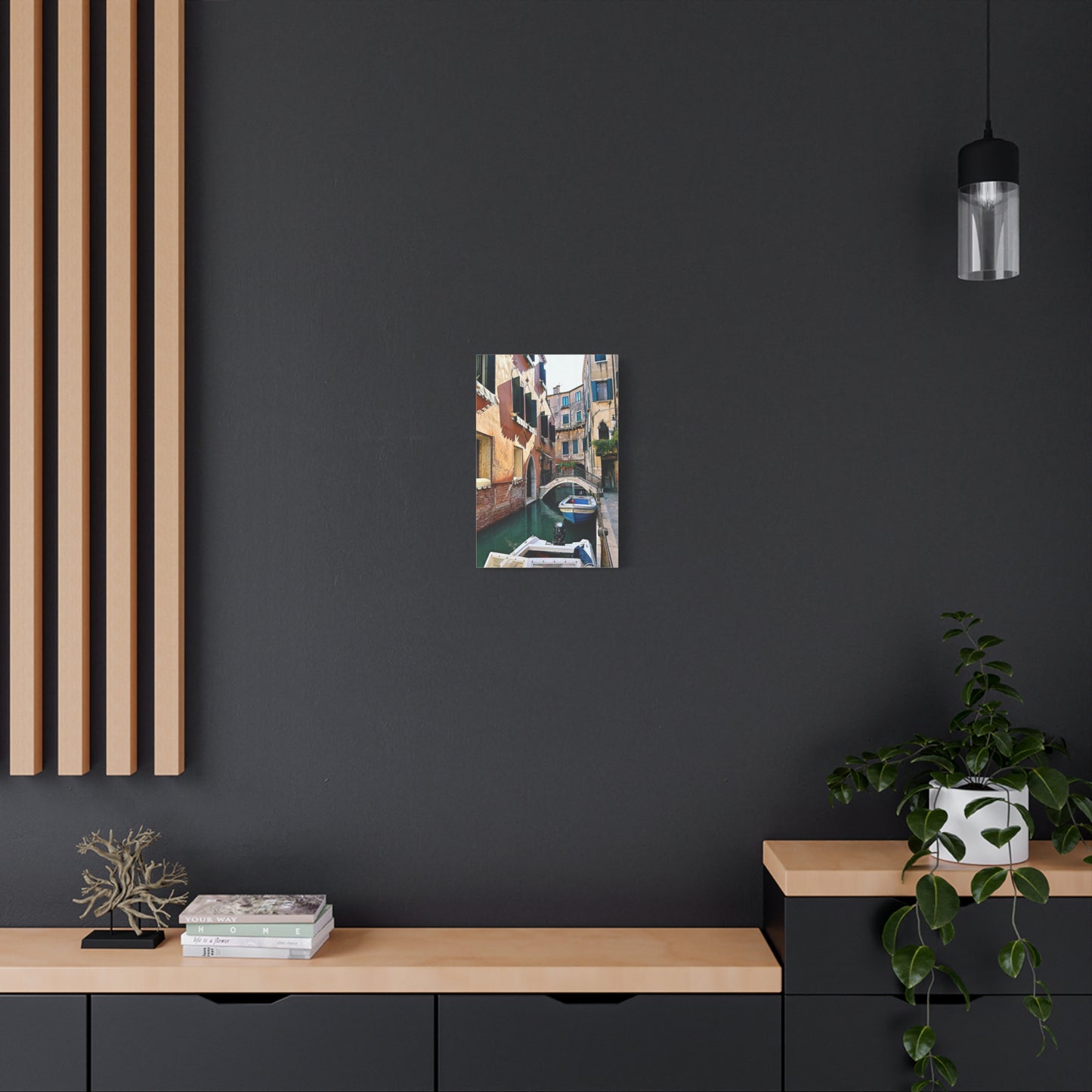 Venetian Canal by Chasing Oz - Canvas Art Print