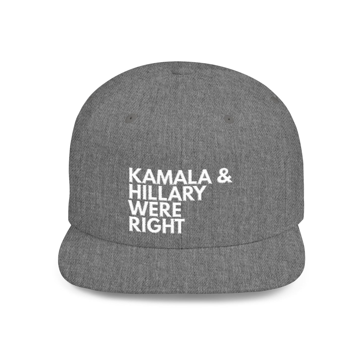 Believe Women - Flat Bill Snapback Hat