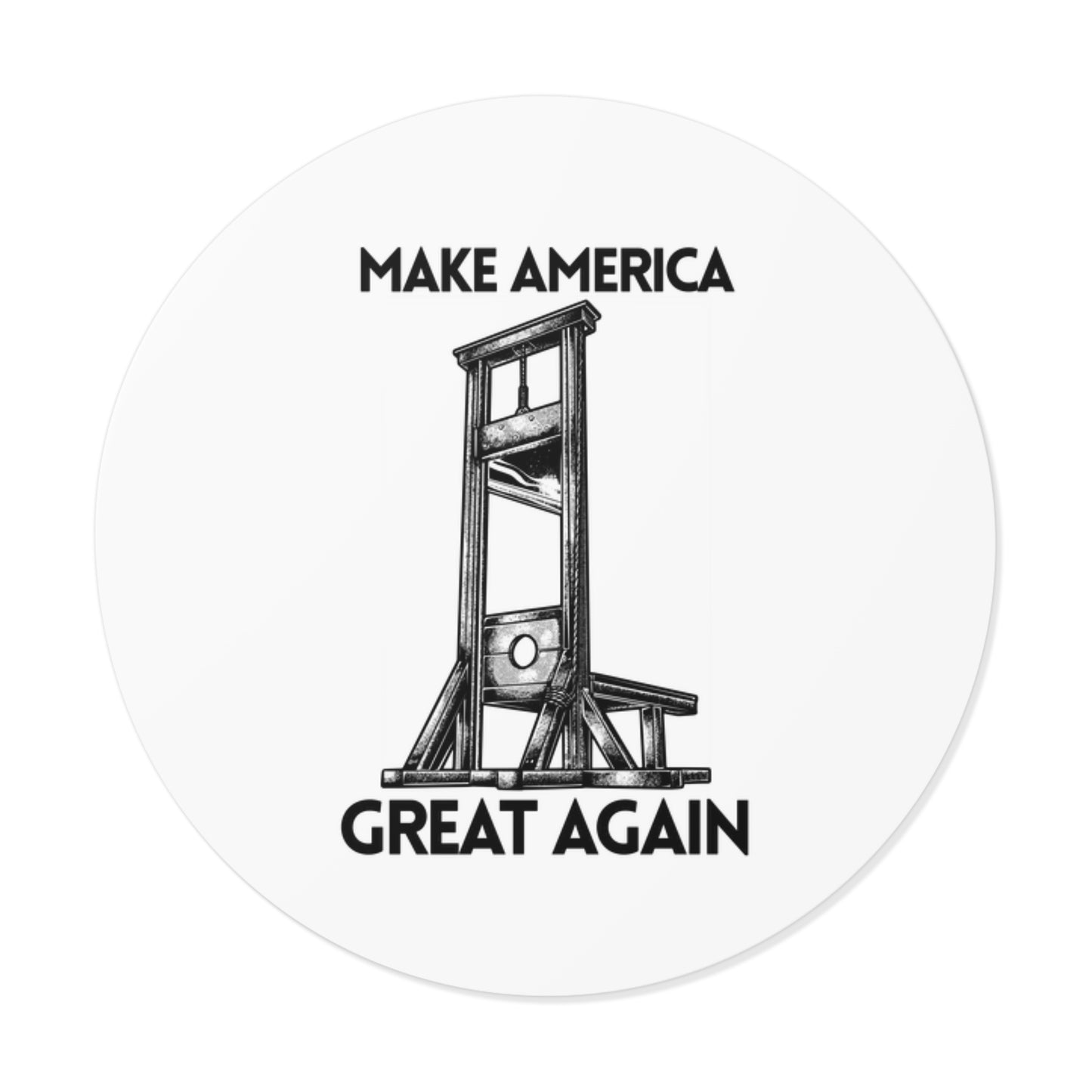 MAGA LOLZ - Round Vinyl Sticker