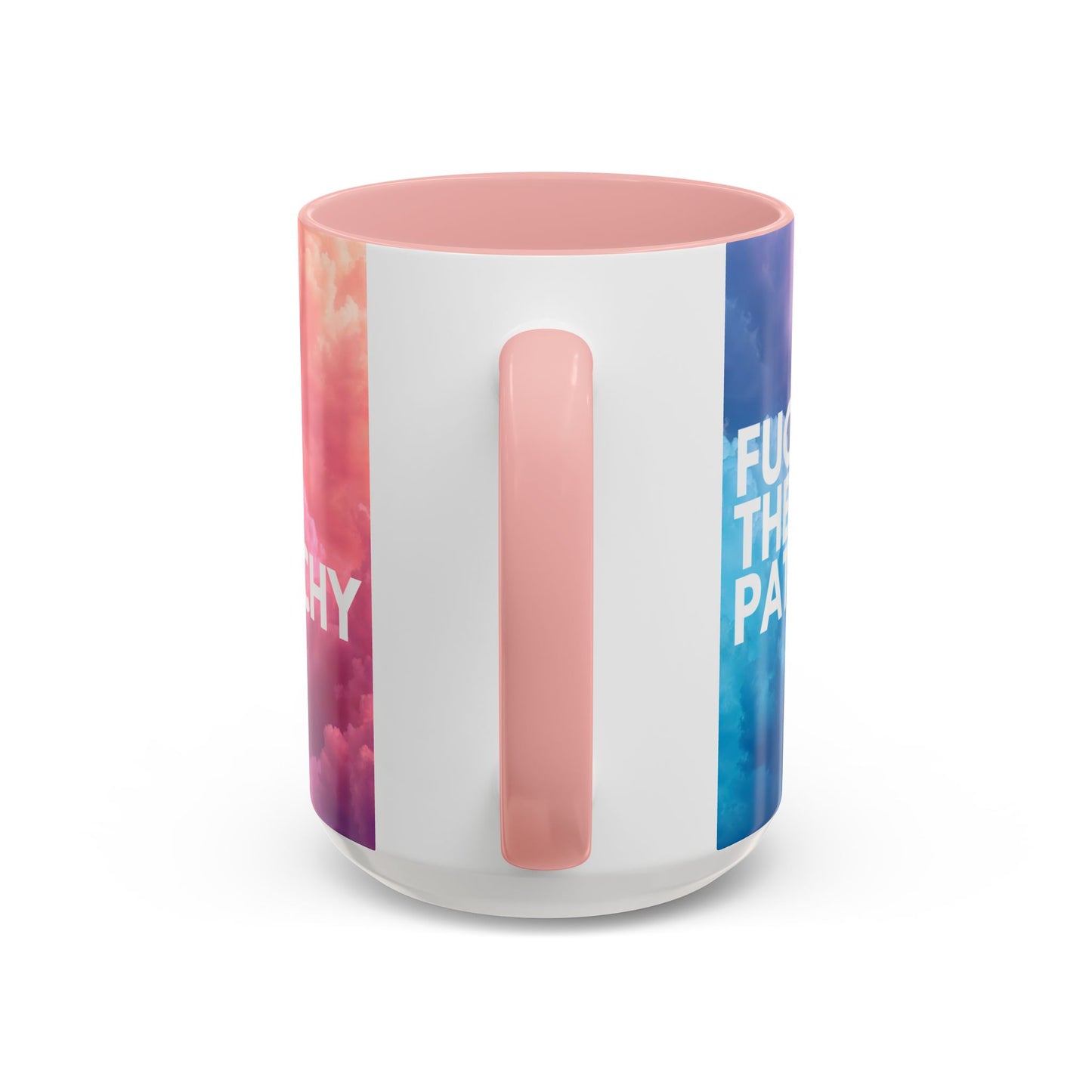 F the Patriarchy - Accent Coffee Mug