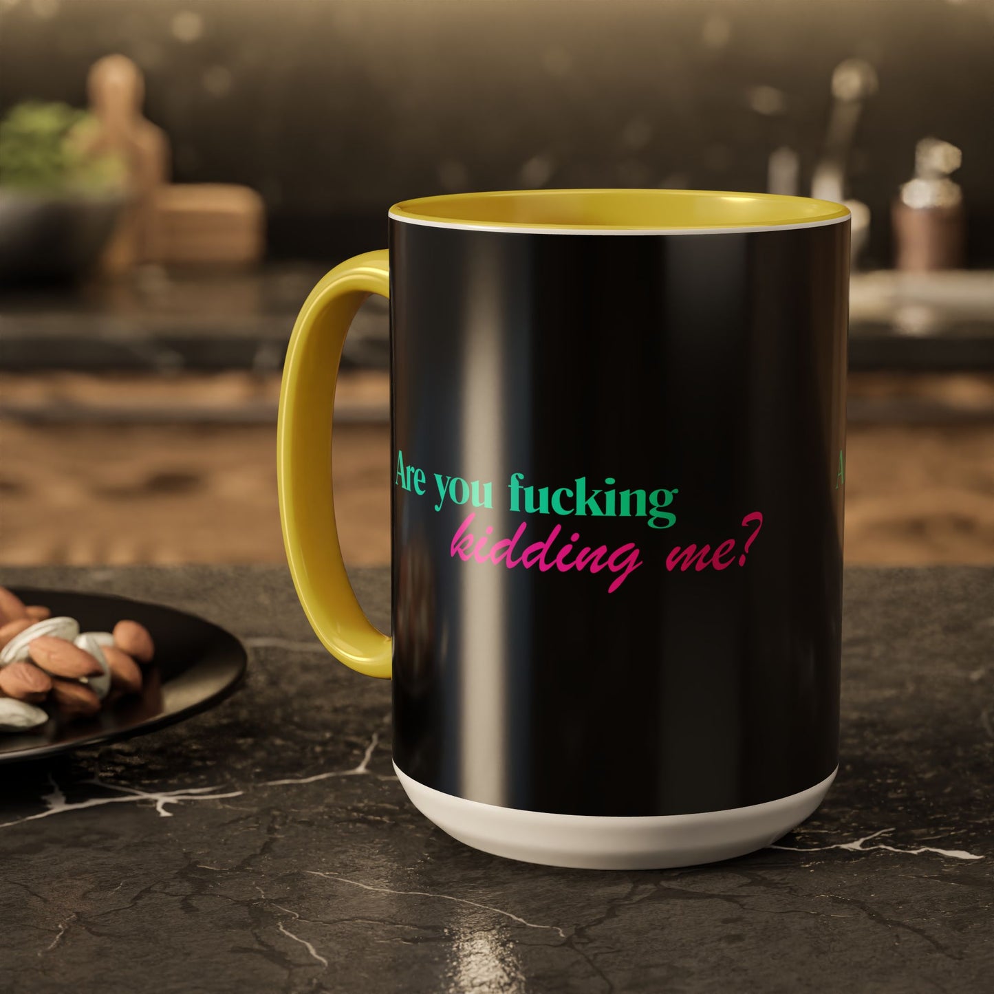 Are You Kidding Me - Colorful Mug (15 oz)