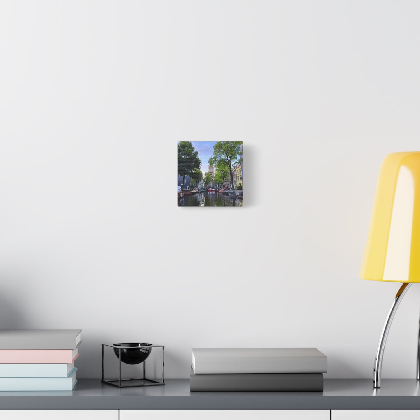 Amsterdam at Sundown by Chasing Oz - Stretched Canvas Print