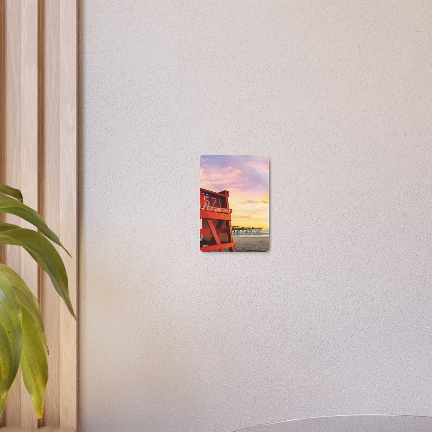 Daytona Beach Sunrise - Metal Art Sign