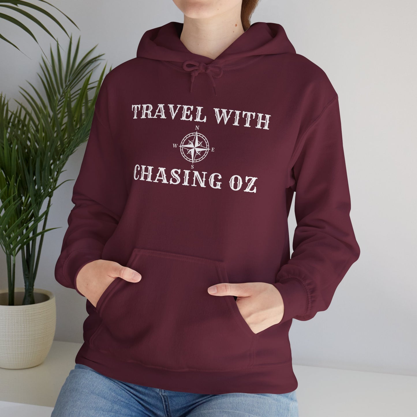 Travel with Chasing Oz Unisex Hoodie
