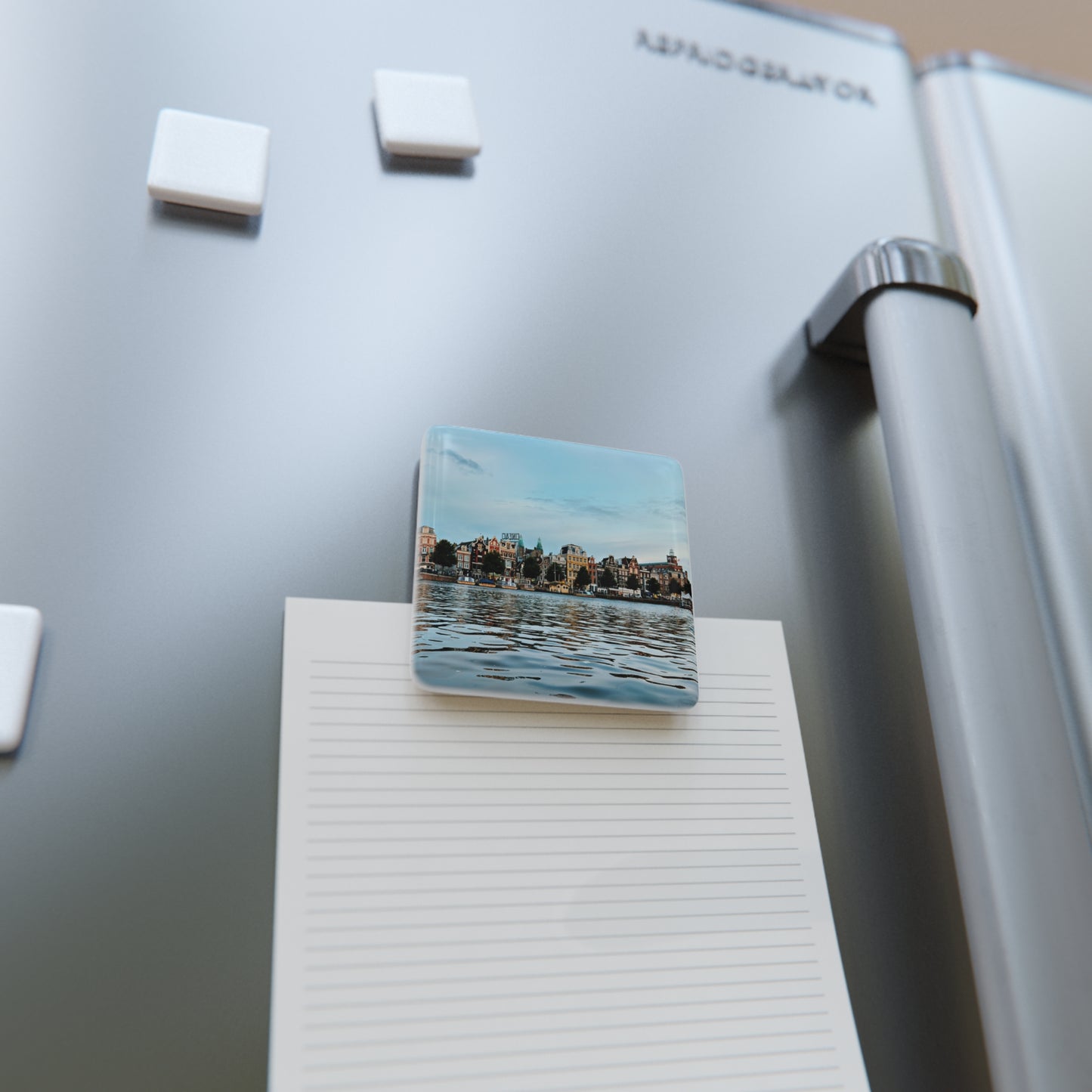 Amsterdam Canal Twilight - Porcelain Magnet