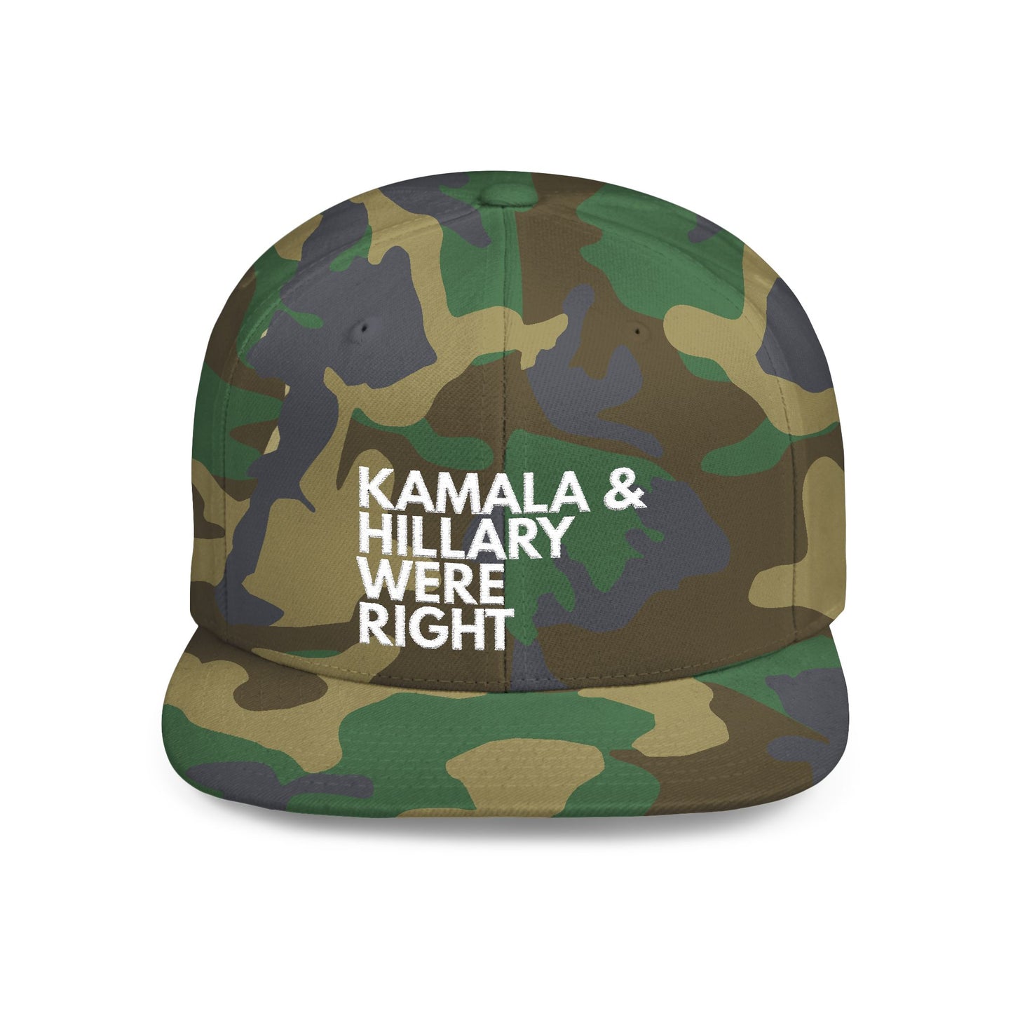 Believe Women - Flat Bill Snapback Hat