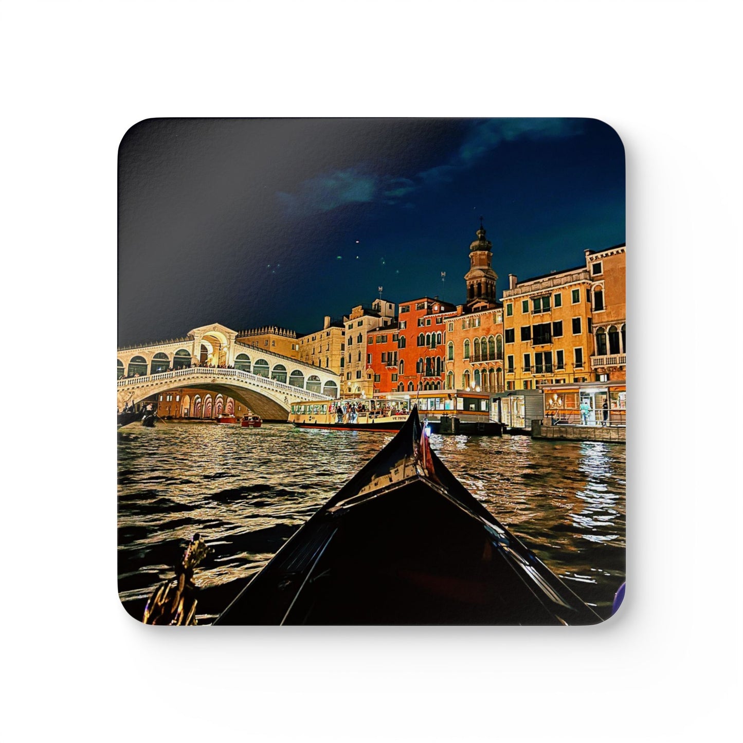Rialto Bridge Venice by Chasing Oz - Cork Coaster Set (of 4)