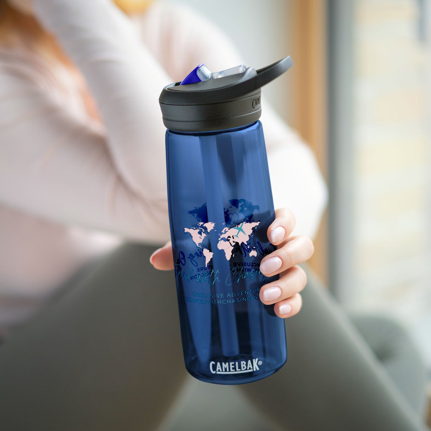 Travel with Chasing Oz - CamelBak Water Bottle