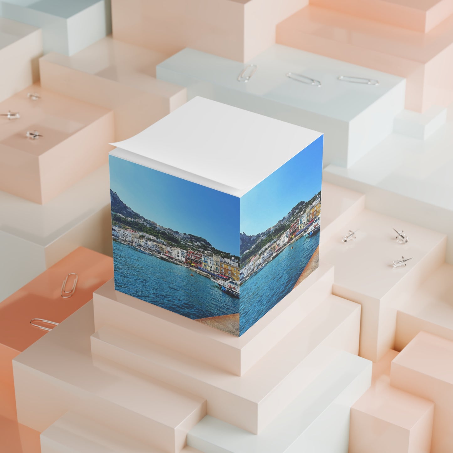 Capri Coastline - Note Cube