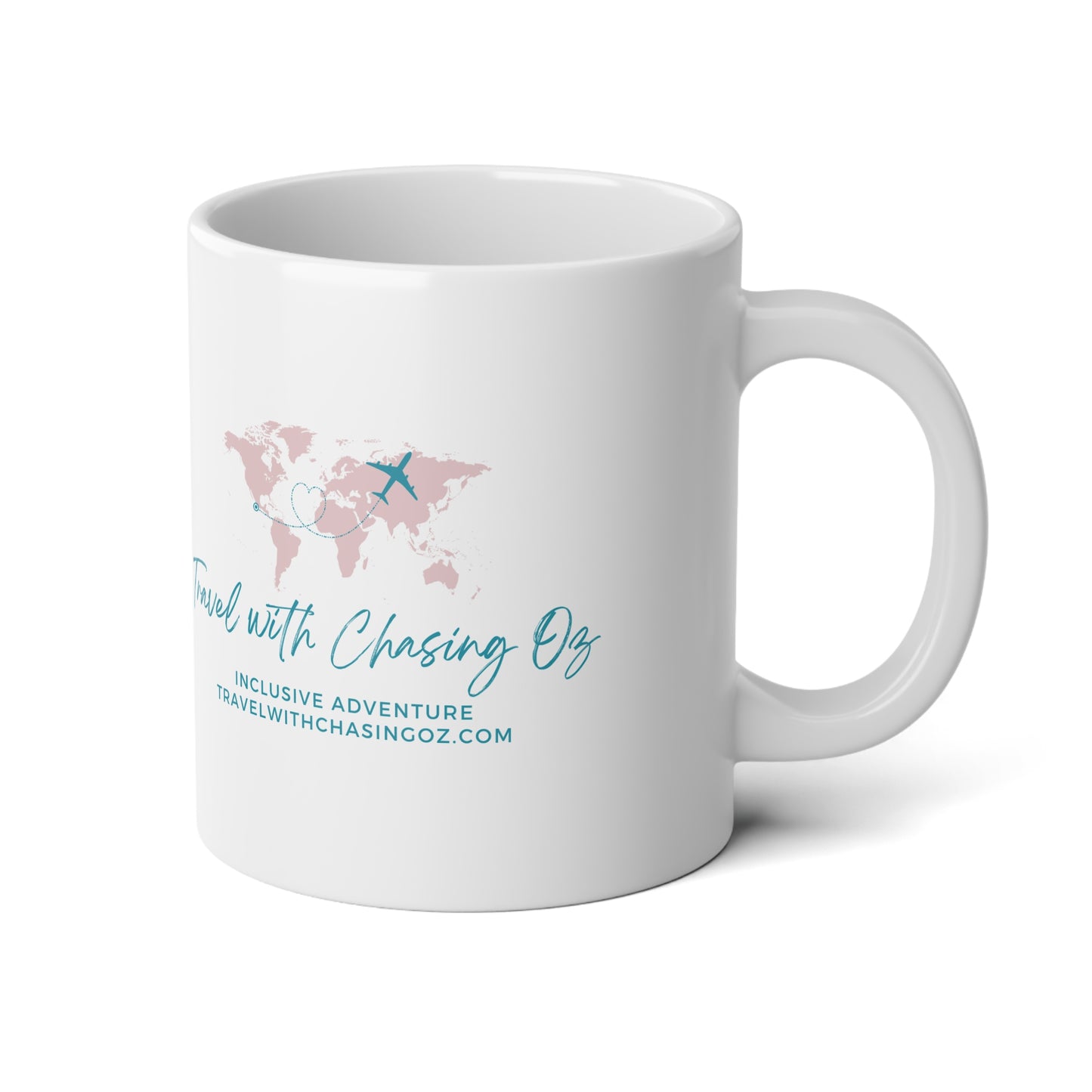 Travel with Chasing Oz- 20oz Jumbo Mug