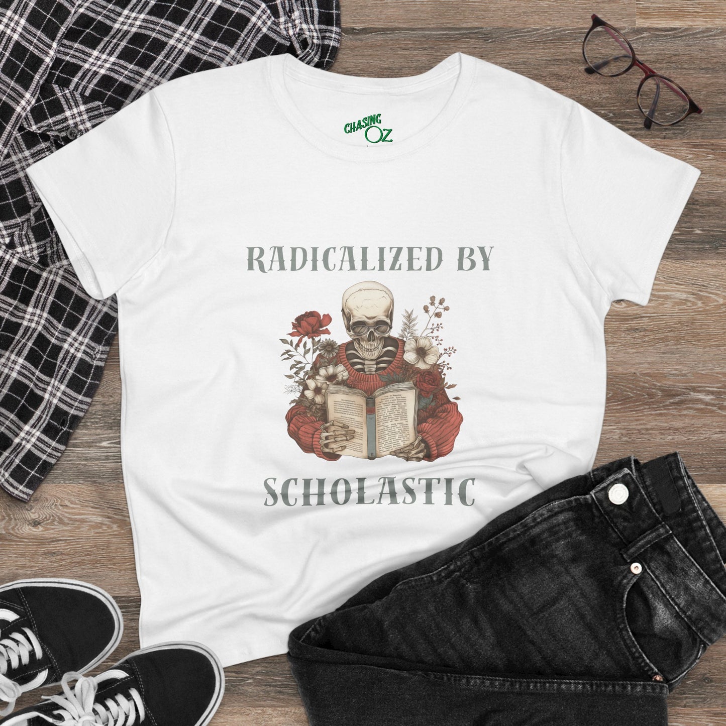 Radicalized by Scholastic - Women's Fitted Tee