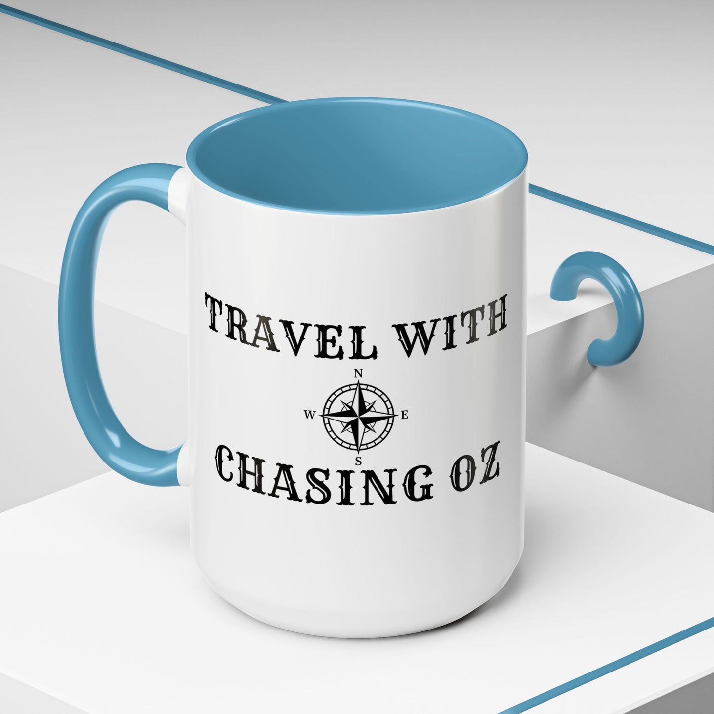 Travel with Chasing Oz - Mug (11 & 15 oz)