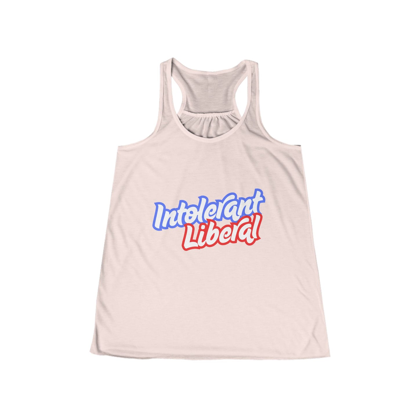 Intolerant Liberal - Women's Flowy Racerback Tank