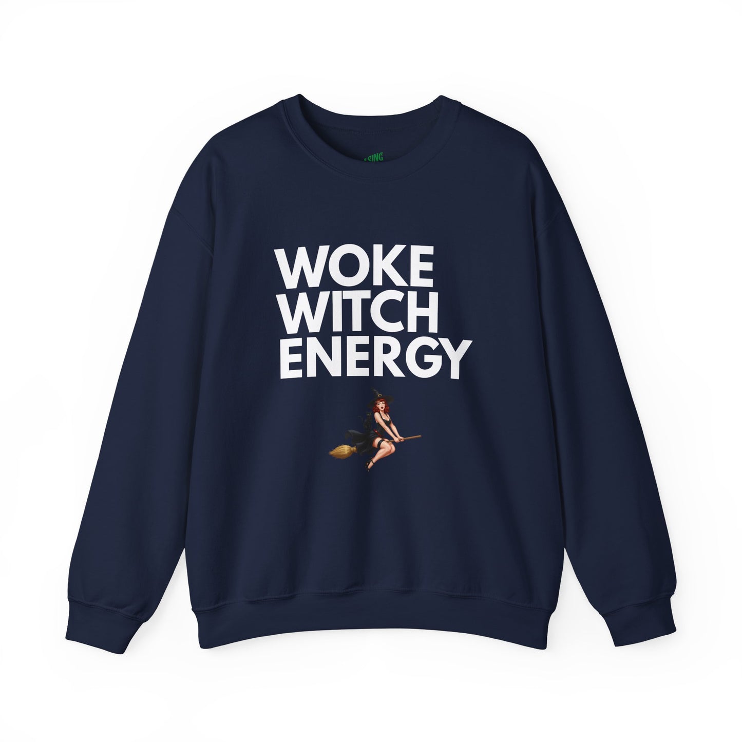 Woke Witch Energy - Crewneck Sweatshirt