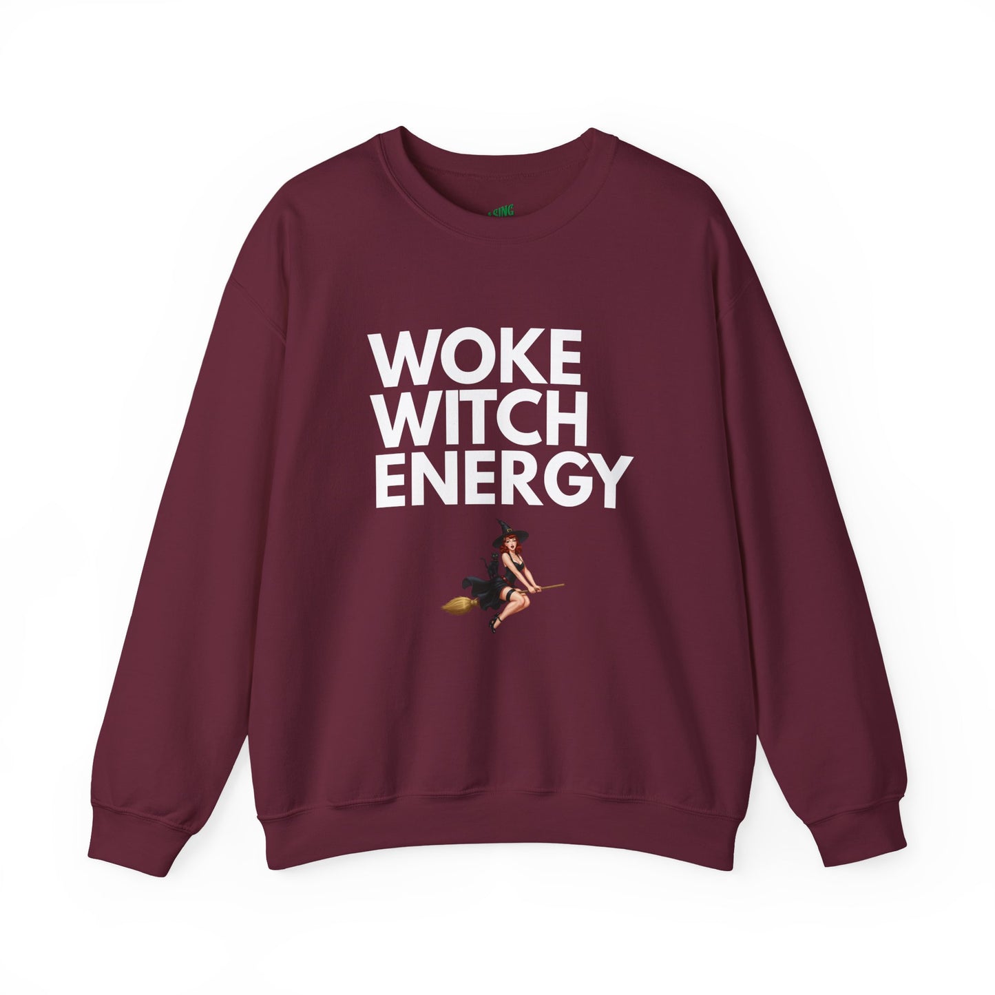 Woke Witch Energy - Crewneck Sweatshirt