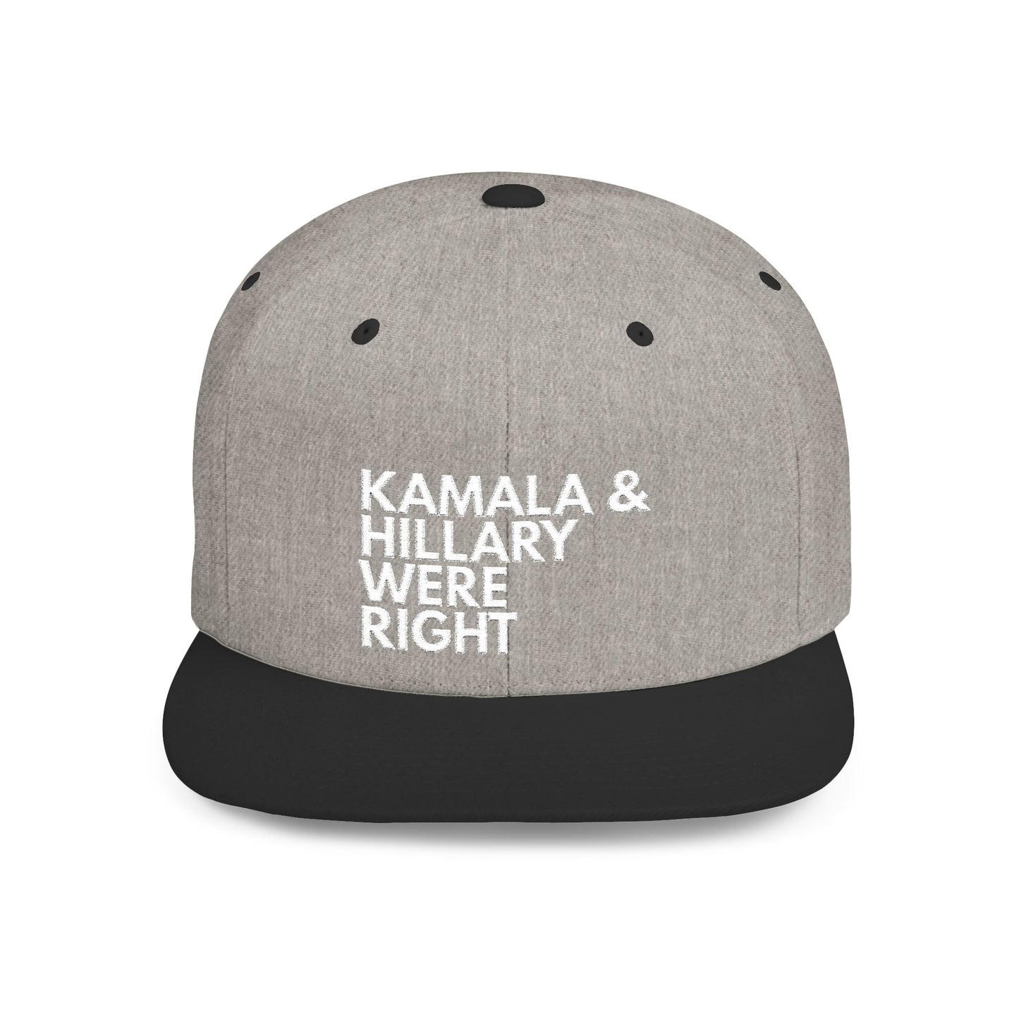 Believe Women - Flat Bill Snapback Hat